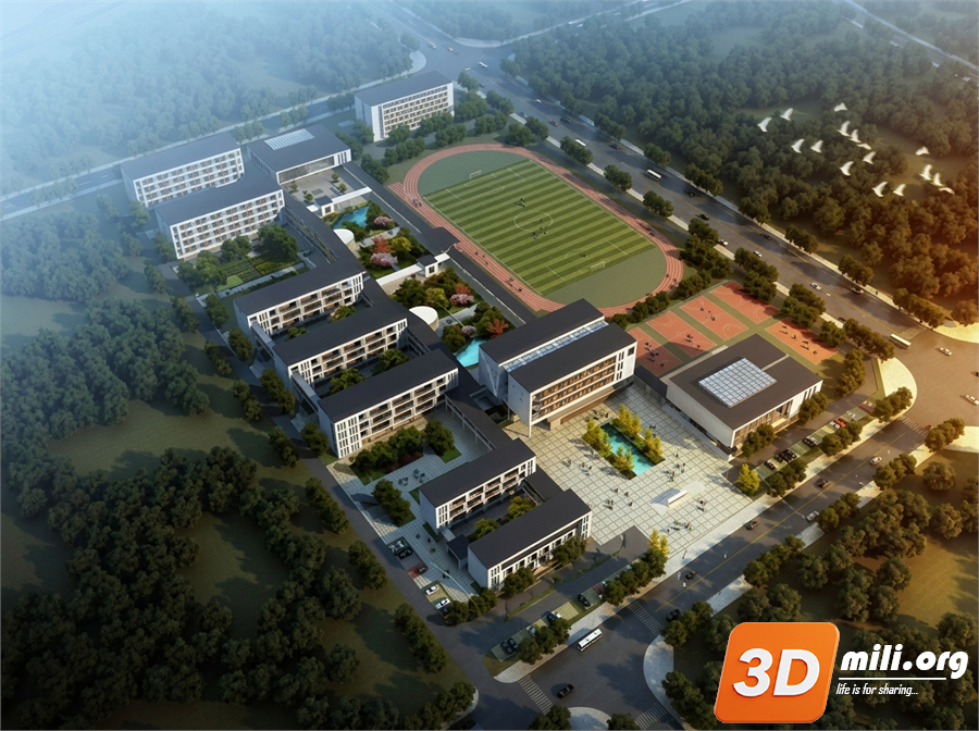 Outdoor Building Skp Files